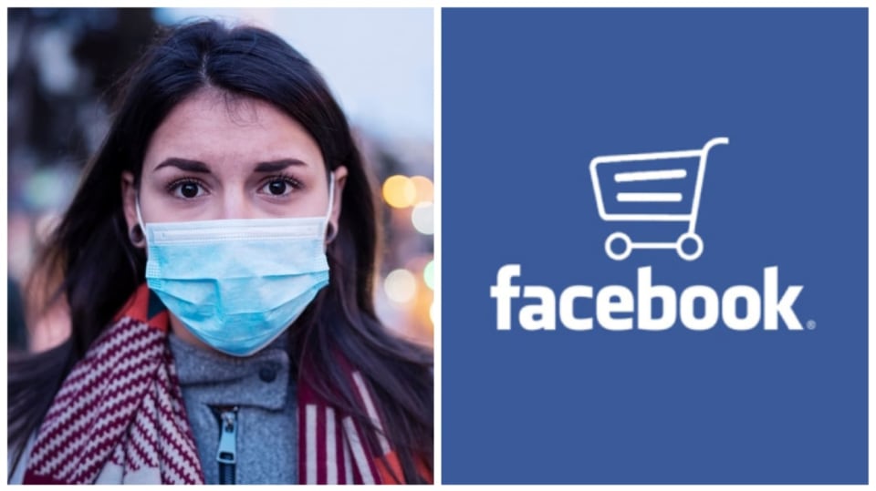 Překupníci roušek na Facebooku